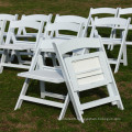 Factory High Quality Resin Folding White Chairs